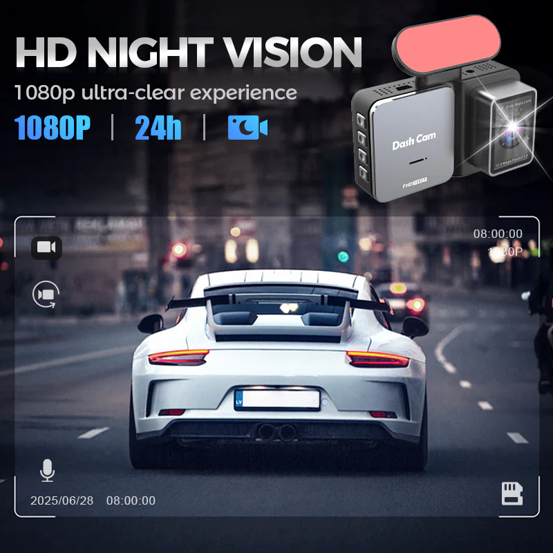 HD Front & Rear Lens Dash Cam