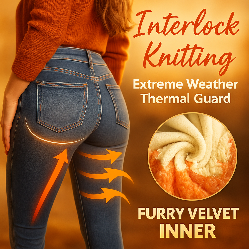 💖 Last Day Promotion 50% OFF🌹Thermal Fleece Denim Jeggings